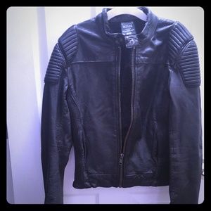Leather jacket